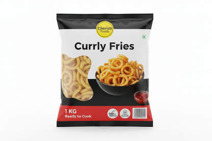 Curly Fries 1kg Polybag