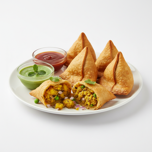Vegetable Samosa with Potato Onion Filling
